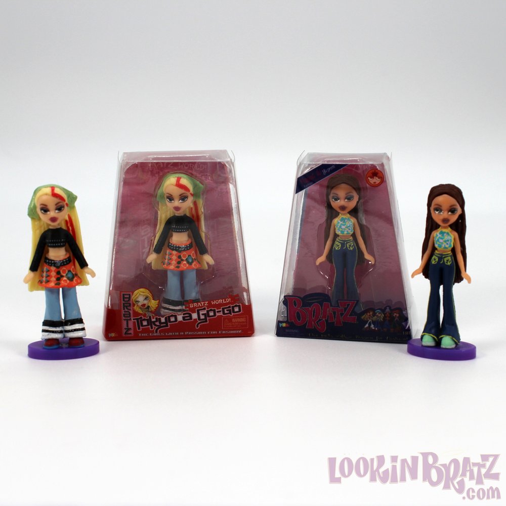 Mini Bratz Tokyo A Go-Go Cloe and Flaunt It! Yasmin (Unboxed)