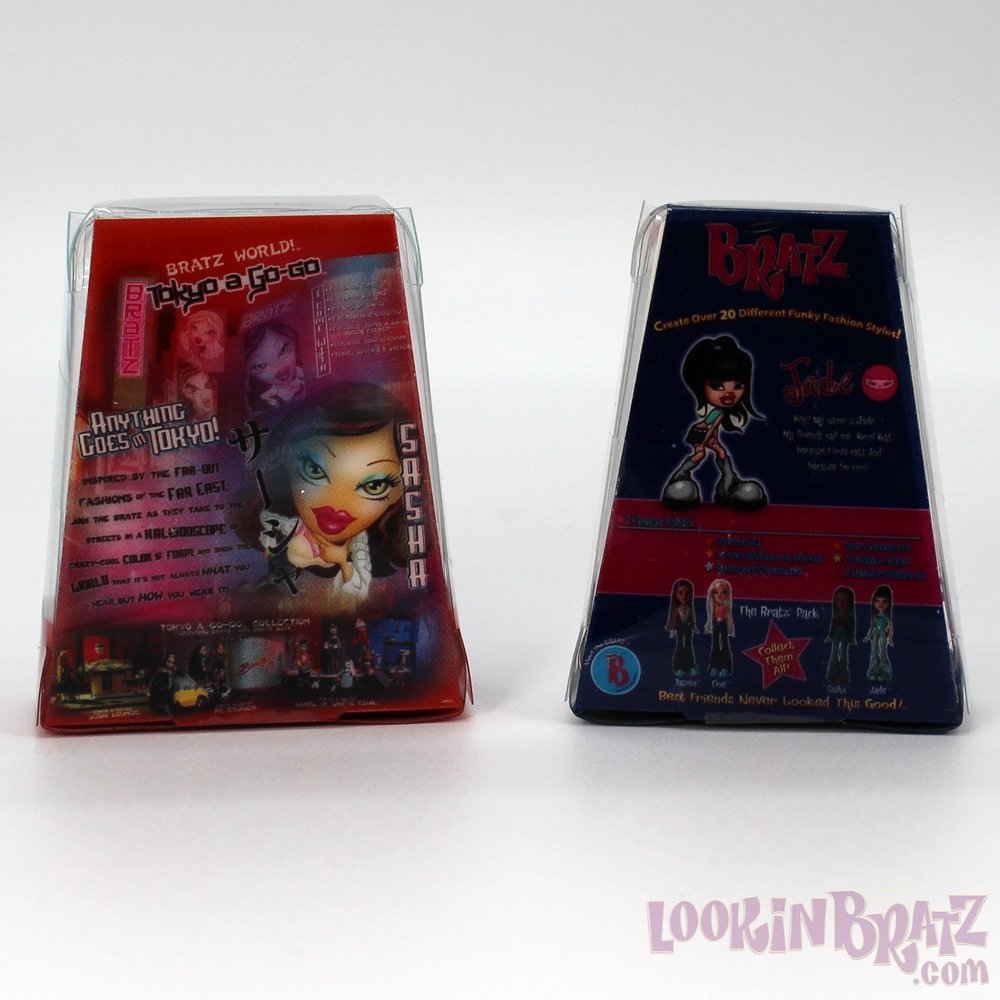 Mini Bratz Tokyo A Go-Go Sasha and Flaunt It! Jade (Back)