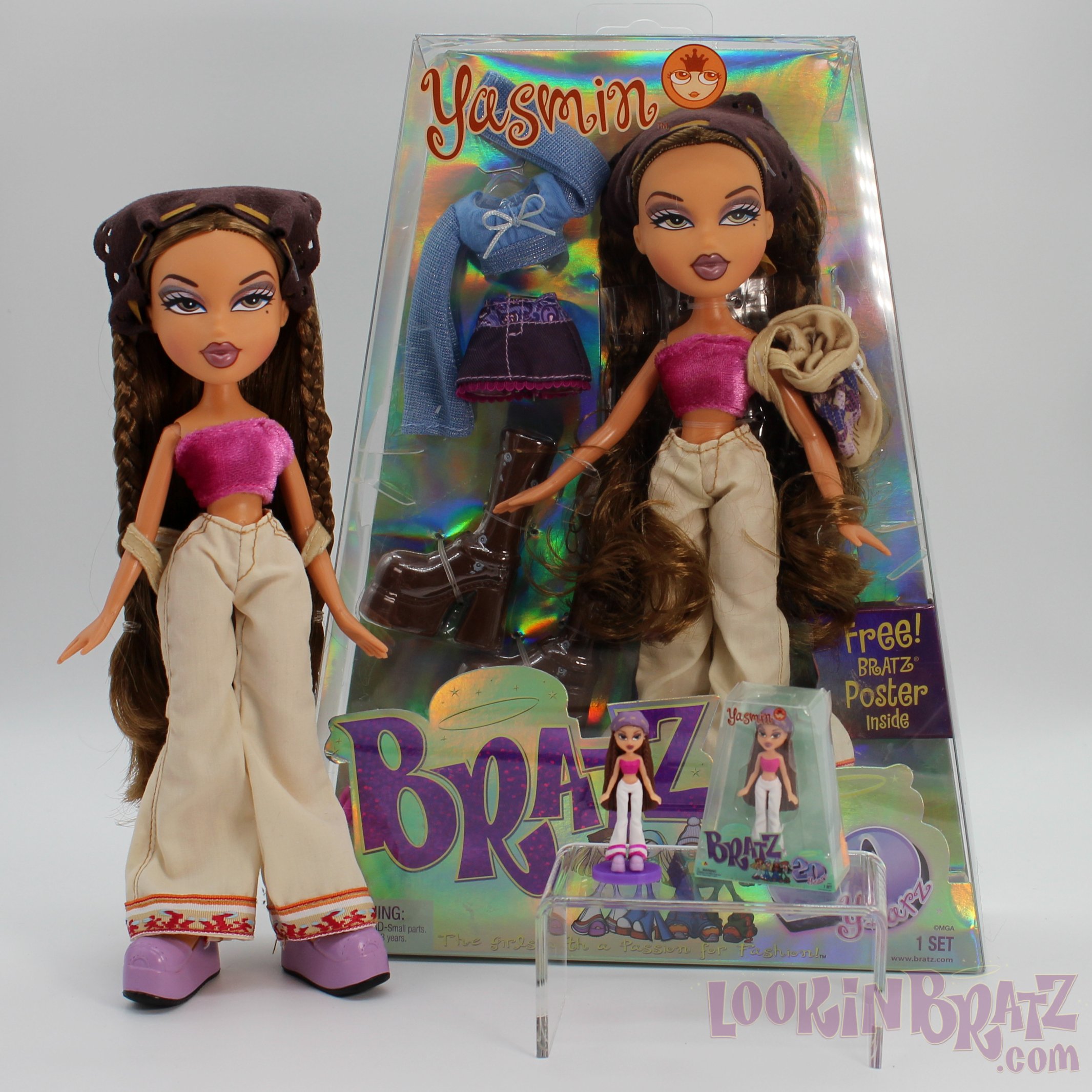 Mini Bratz 20 Yearz Special Edition Yasmin Comparison