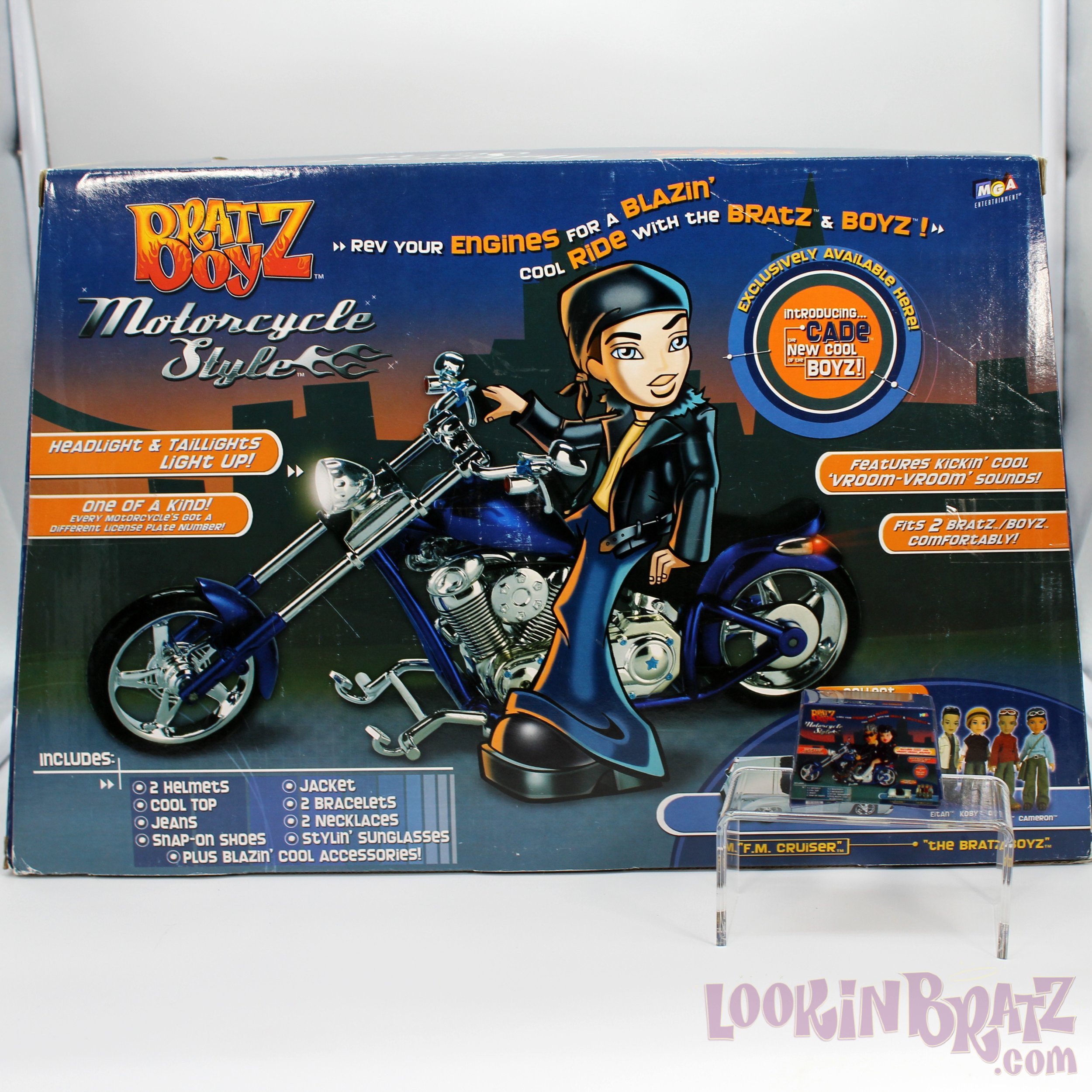 Mini Bratz Motorcycle Style Playset Comparison (Back)