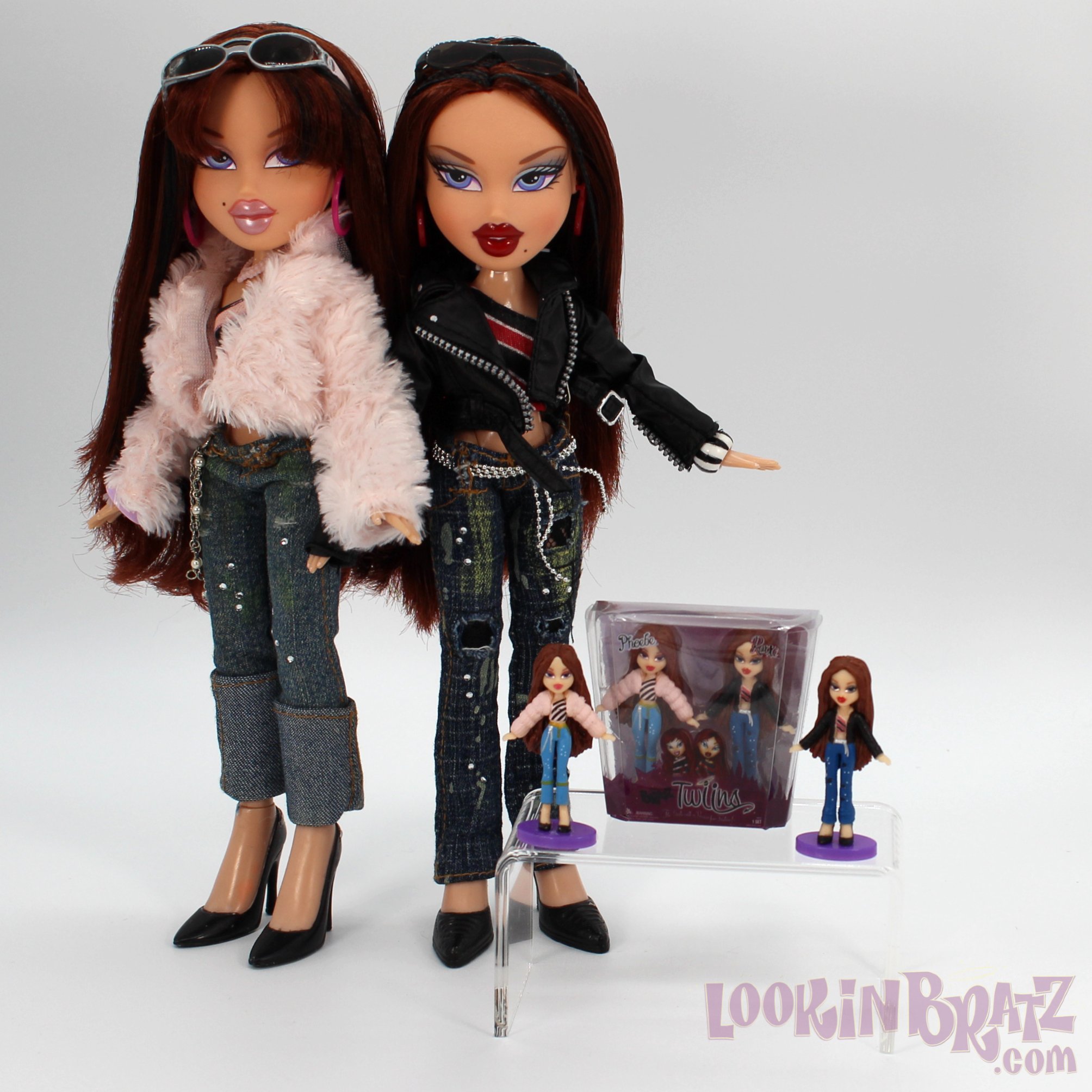 Mini Bratz Twiins Phoebe &amp; Roxxi Comparison