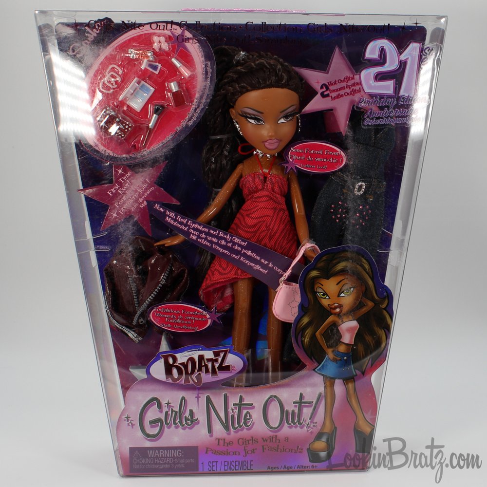 Bratz GNO 21st Birthday Edition Sasha Packaging (Front)