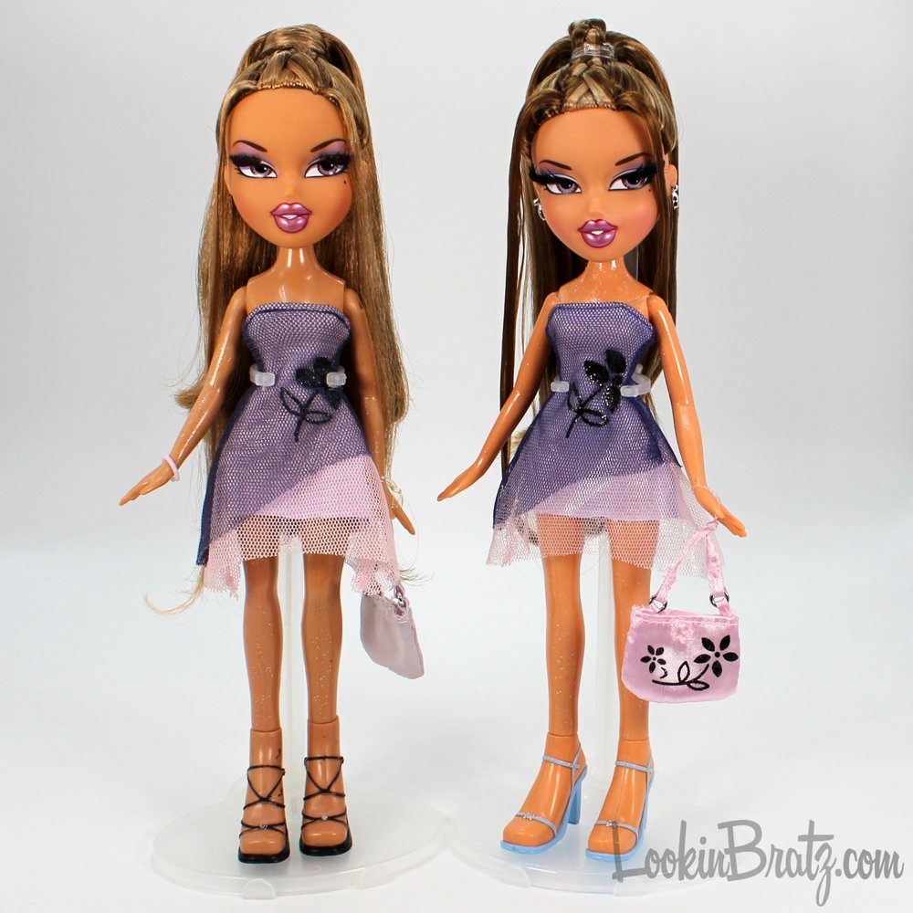 Bratz GNO (2004) and GNO 21st Birthday Edition (2022) Yasmin