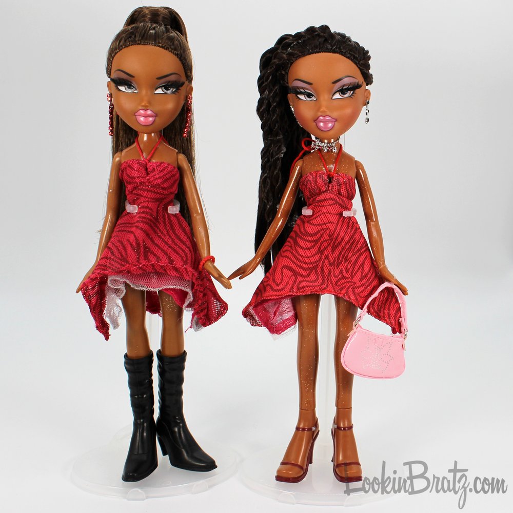 Bratz GNO (2004) and GNO 21st Birthday Edition (2022) Sasha