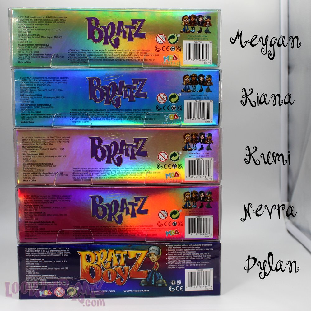 Bratz Boyz Series 2 Barcodes