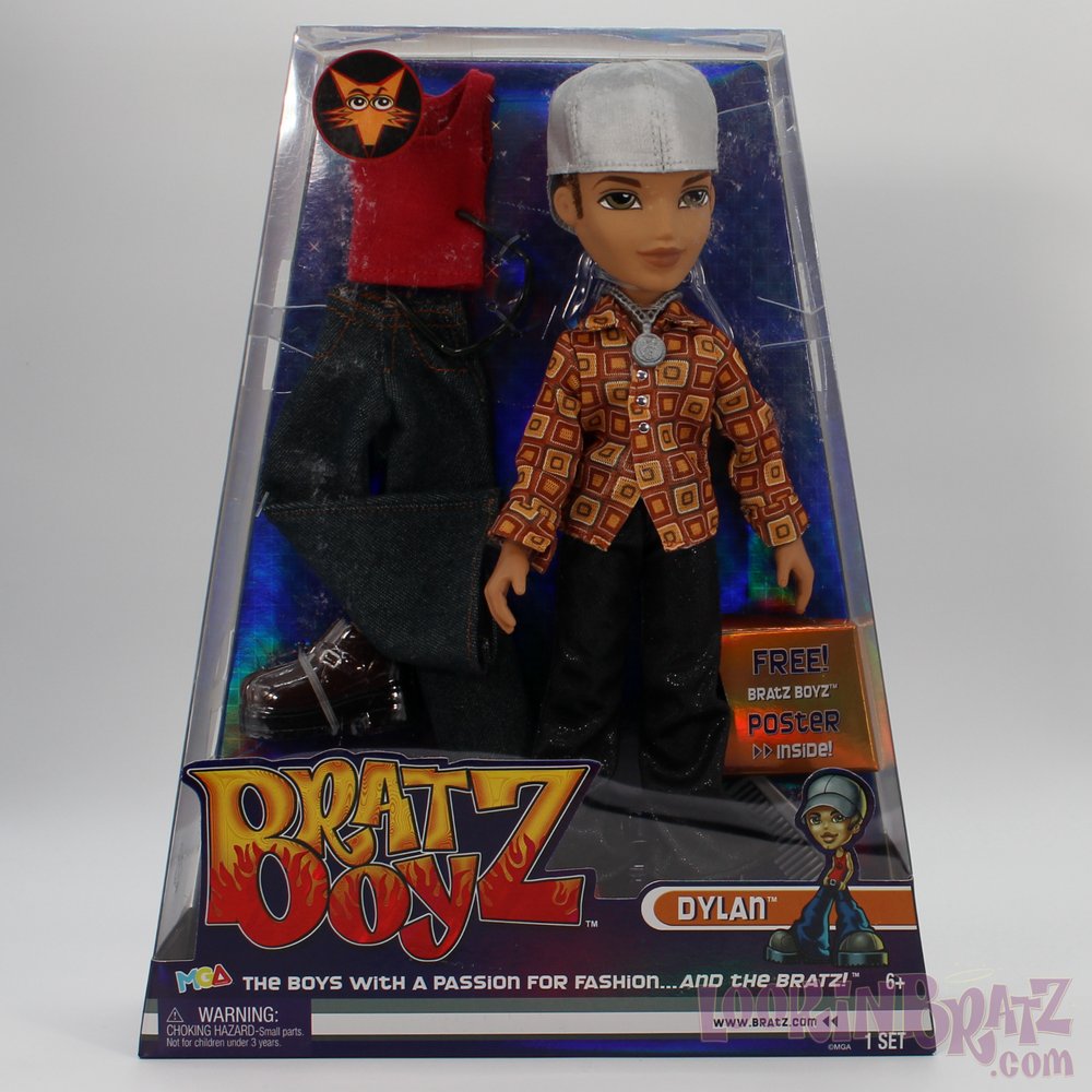 Bratz Boyz Series 2 Dylan Packaging (Front)