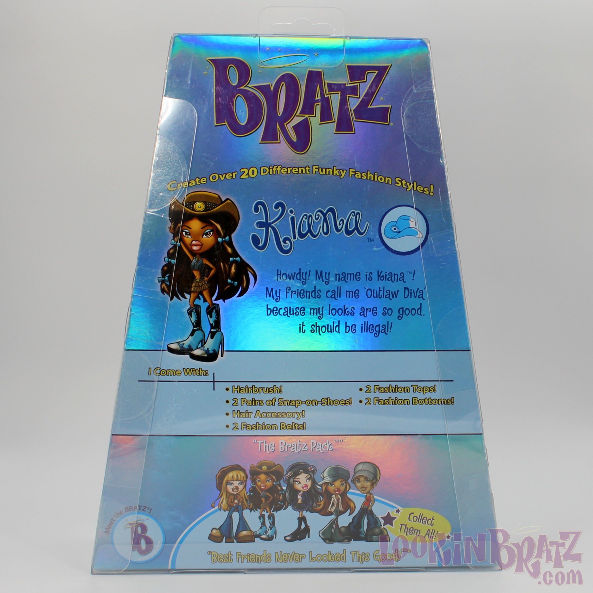Bratz Series 2 Kiana Packaging (Back)