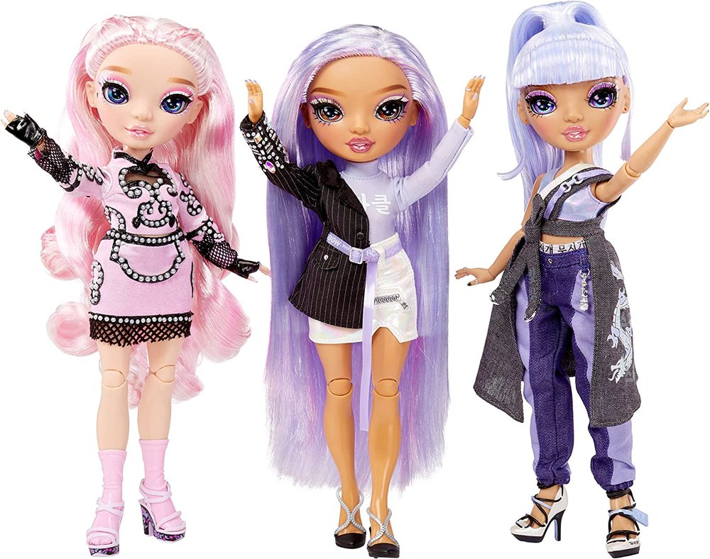 Rainbow High Rainbow Vision Royal Three Minnie, Tiara, and Tessa