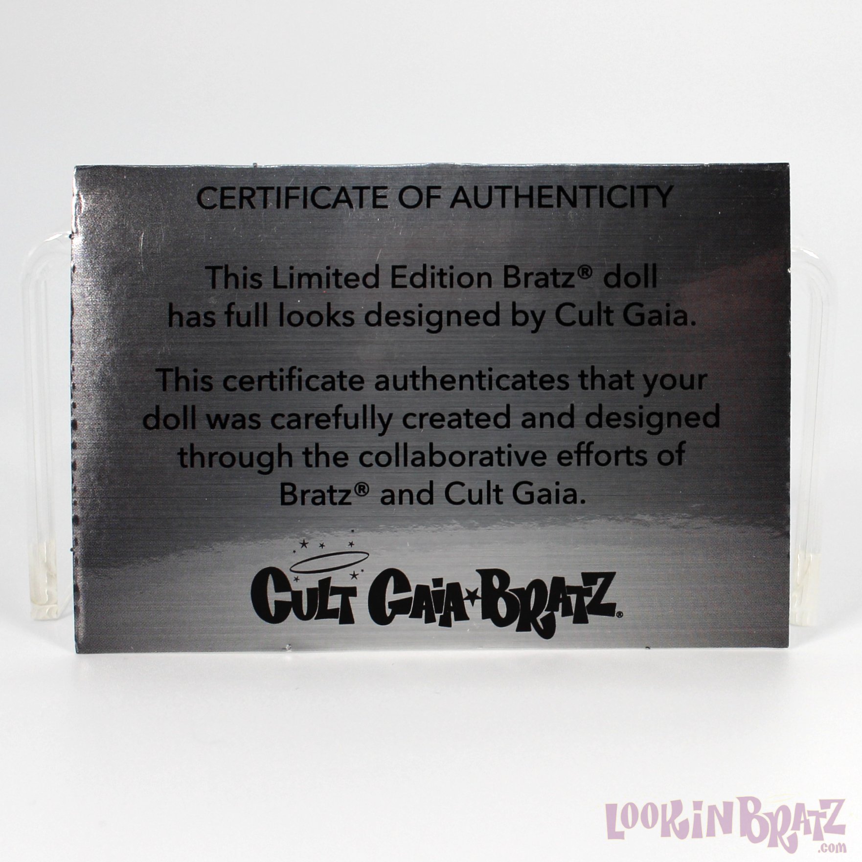 Bratz x Cult Gaia Certificate of Authenticity