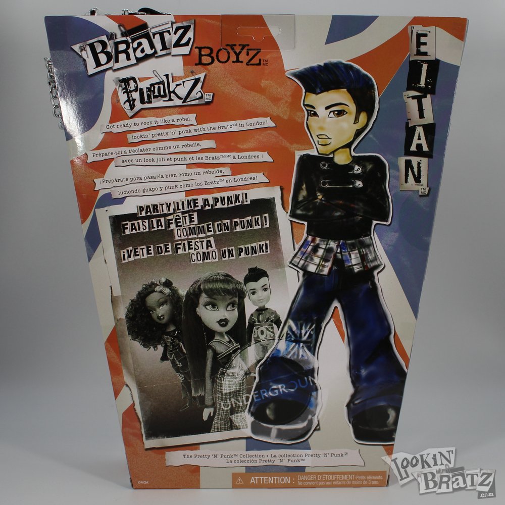Bratz Boyz Punkz Eitan Packaging (Back)
