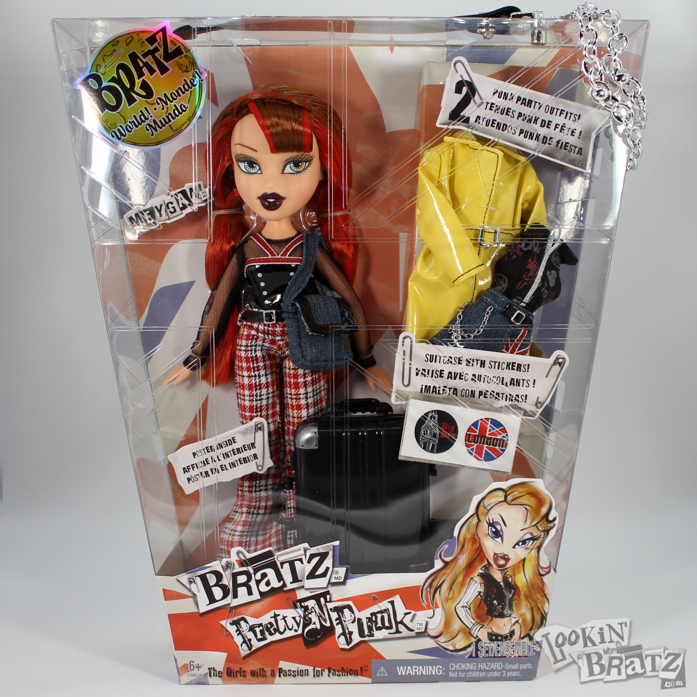 Bratz Pretty 'N' Punk Meygan Packaging (Front)