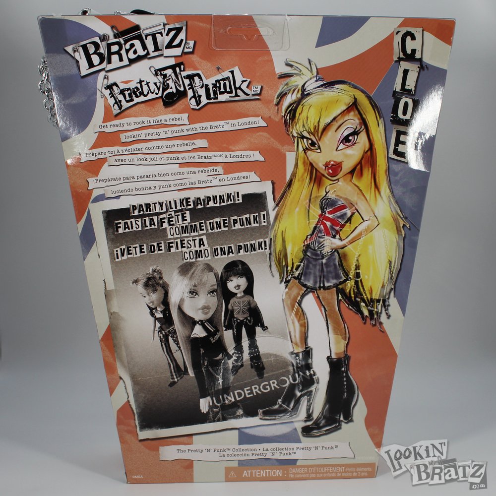 Bratz Pretty 'N' Punk Cloe Packaging (Back)