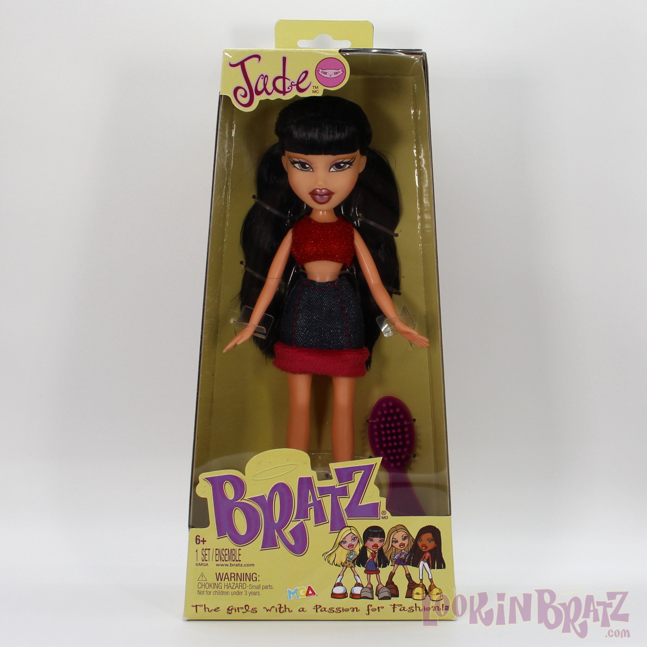 Bratz Series 1 Budget Jade Packaging (Front)