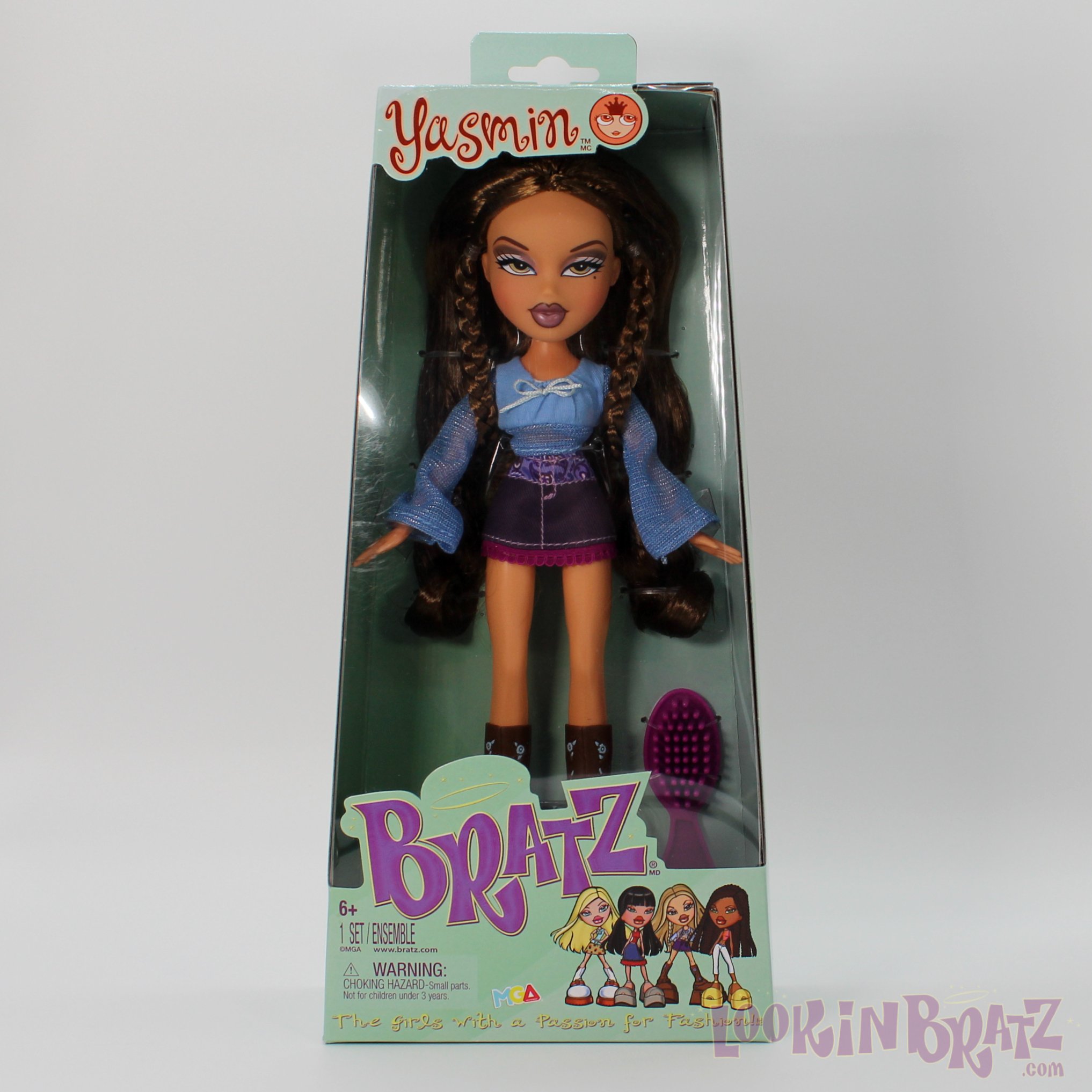 Bratz Series 1 Budget Yasmin Packaging (Front)