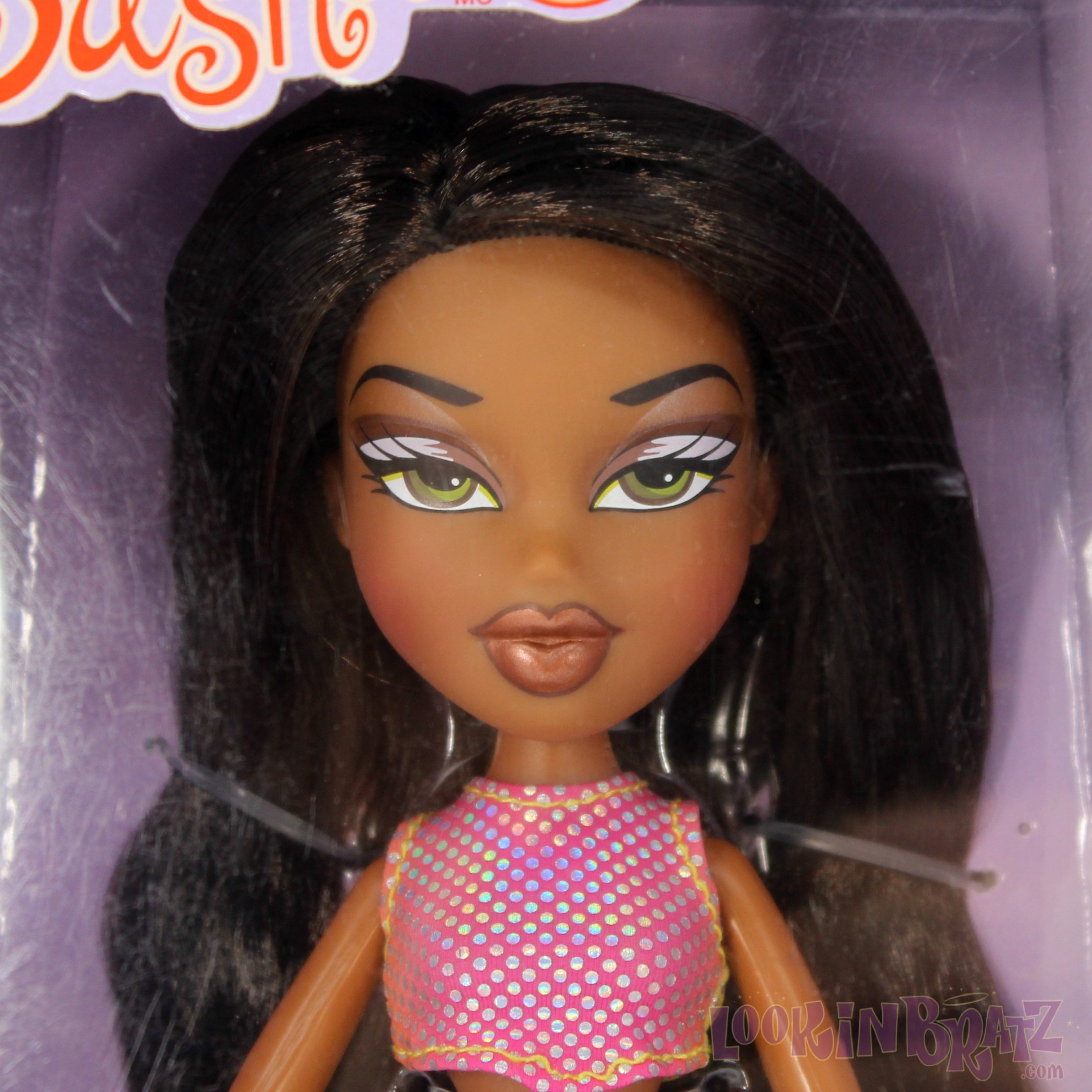 Bratz Series 1 Budget Sasha Face Close-Up