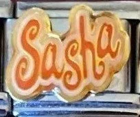 Blazin' Bracelet Add On Charm Link (Sasha Logo V1)