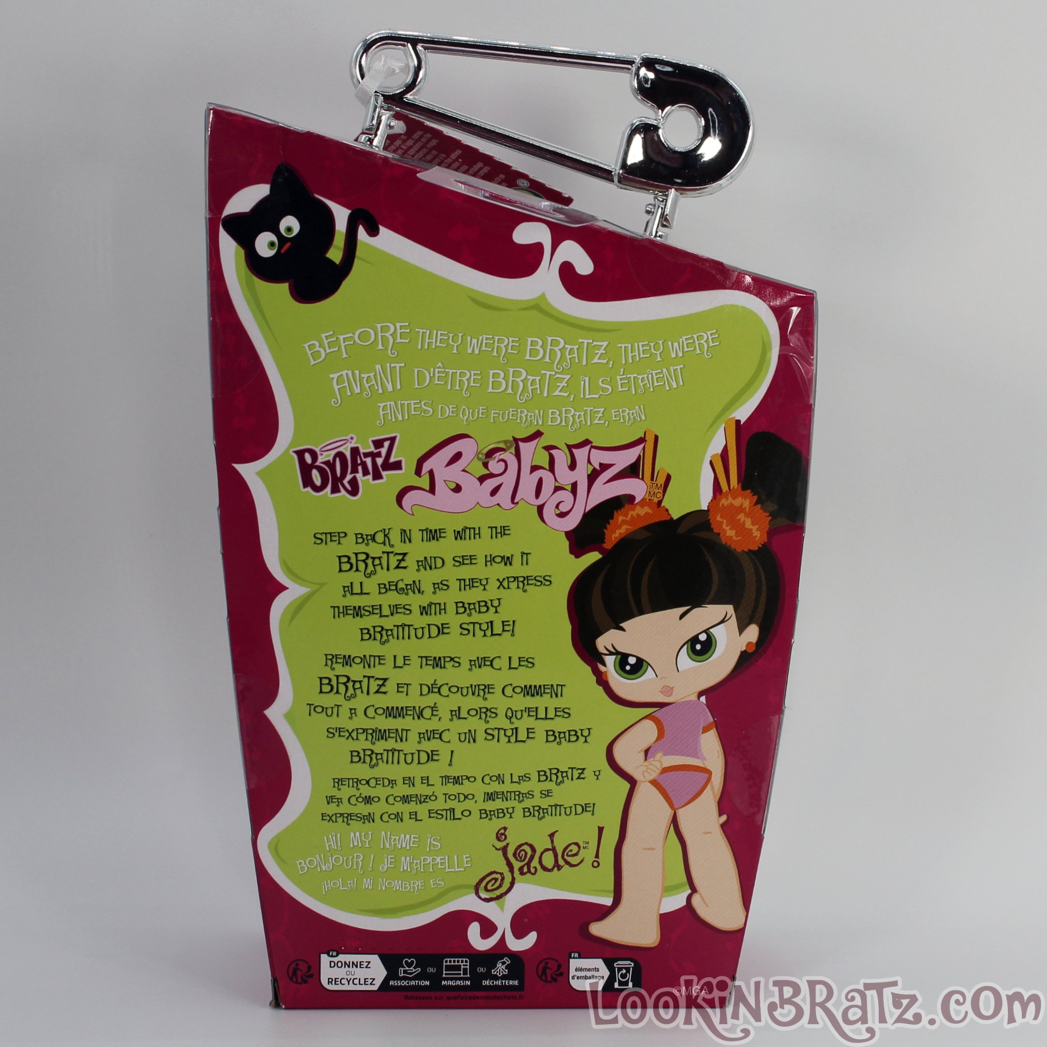 Bratz Babyz 2024 Jade Packaging (Back)