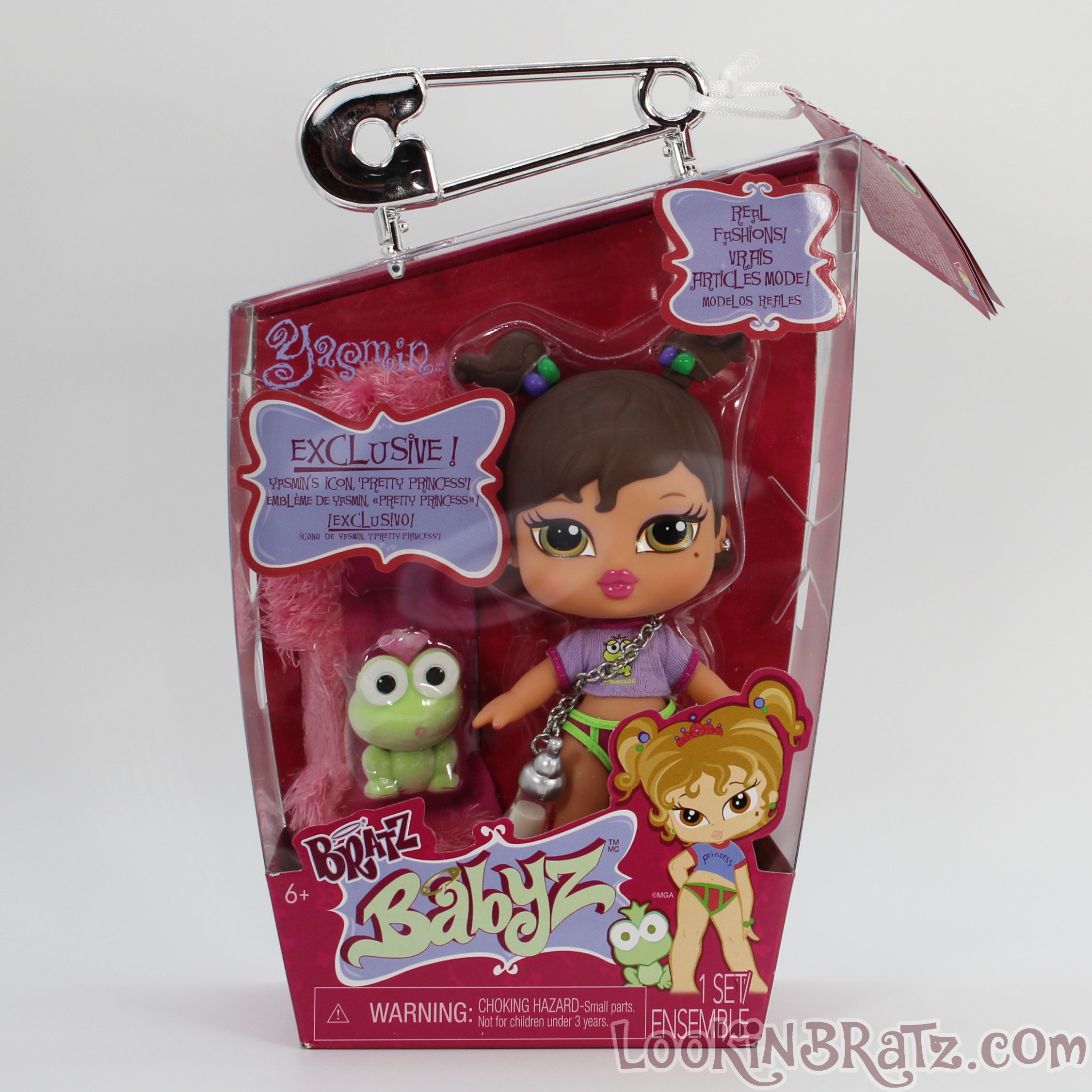  Bratz Babyz Yasmin Collectible Fashion Doll with Real Fashions  and Pet : Toys & Games