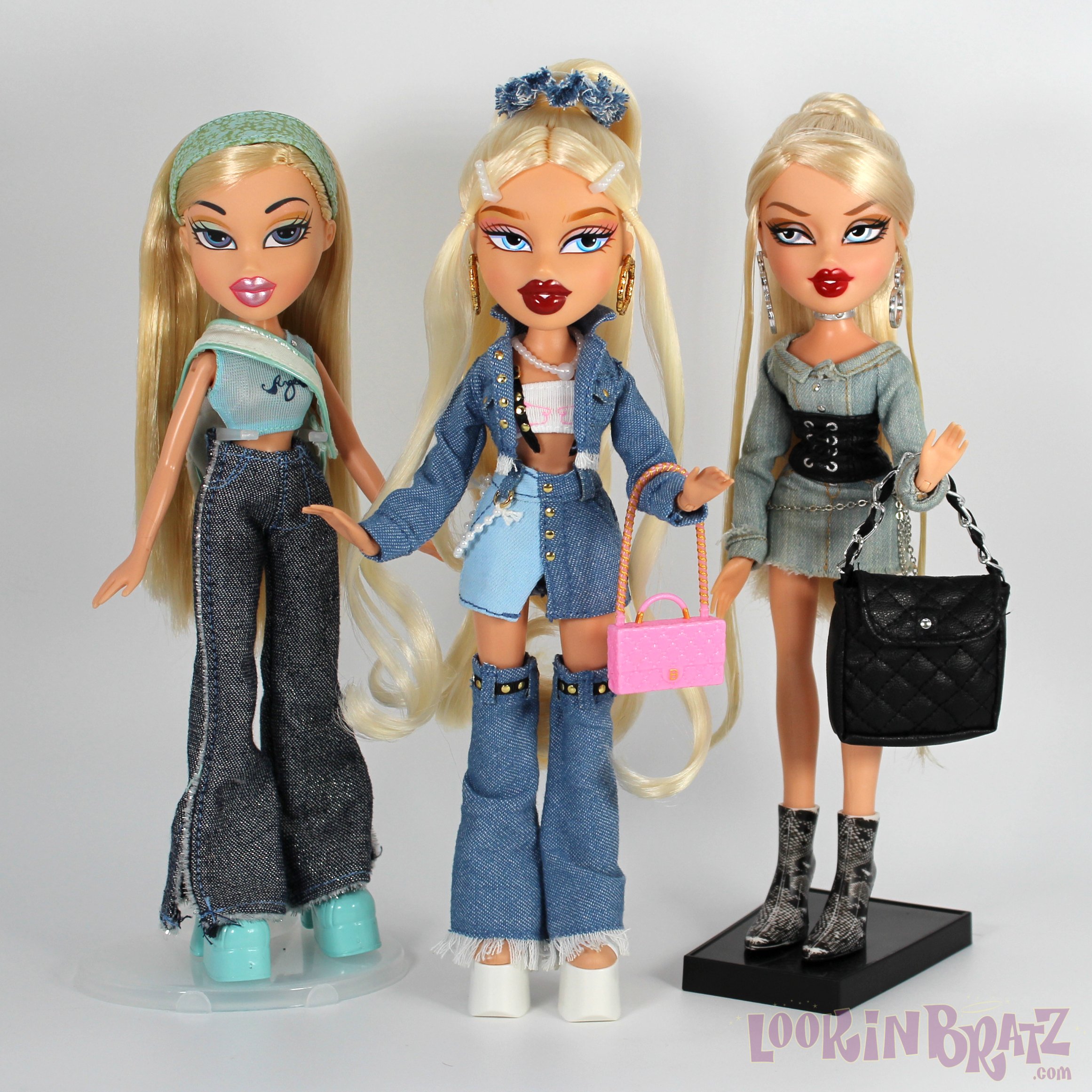 Bratz 20 Yearz Special Edition (2021), Alwayz (2024), and Collector (2018) Cloe