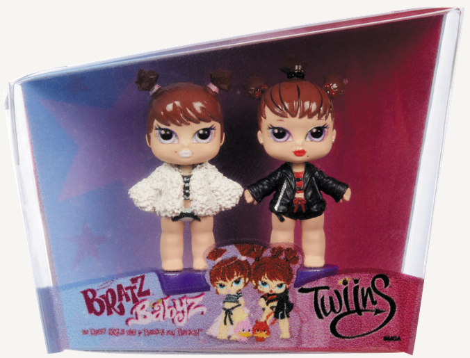 Mini Bratz Babyz Series 1 Twiins (First Edition) Phoebe and Roxxi