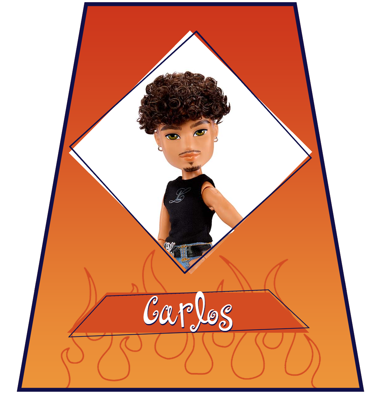 Bratz Boyz Carlos Character Card