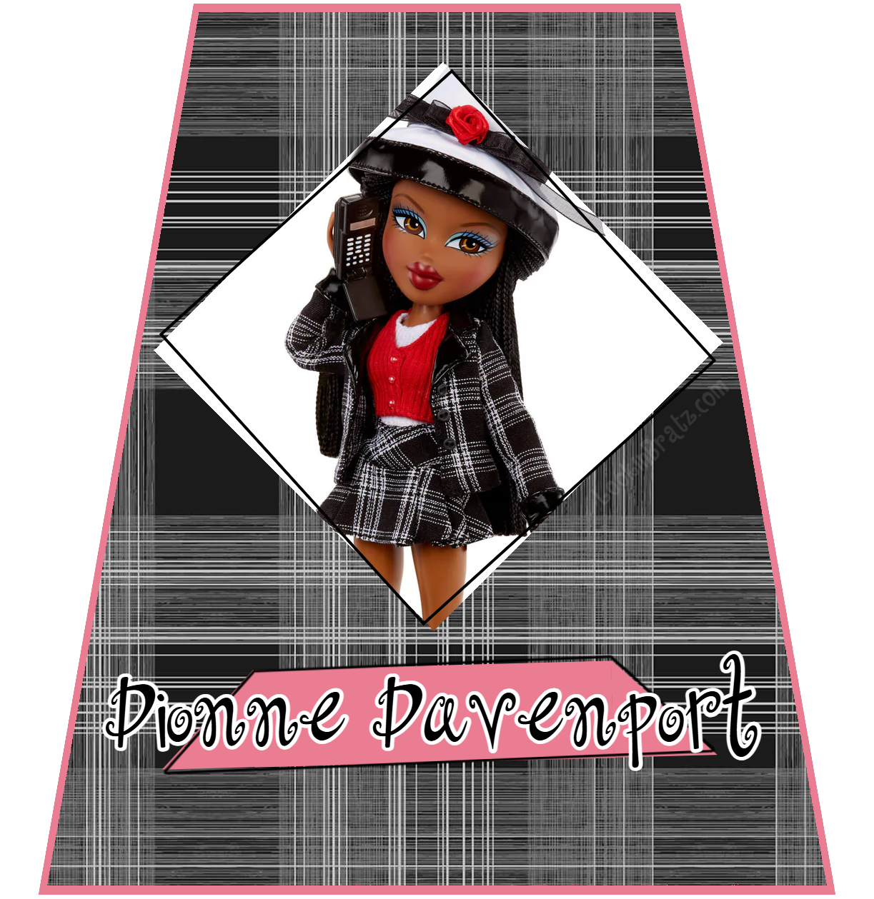 Bratz Dionne Davenport Character Card