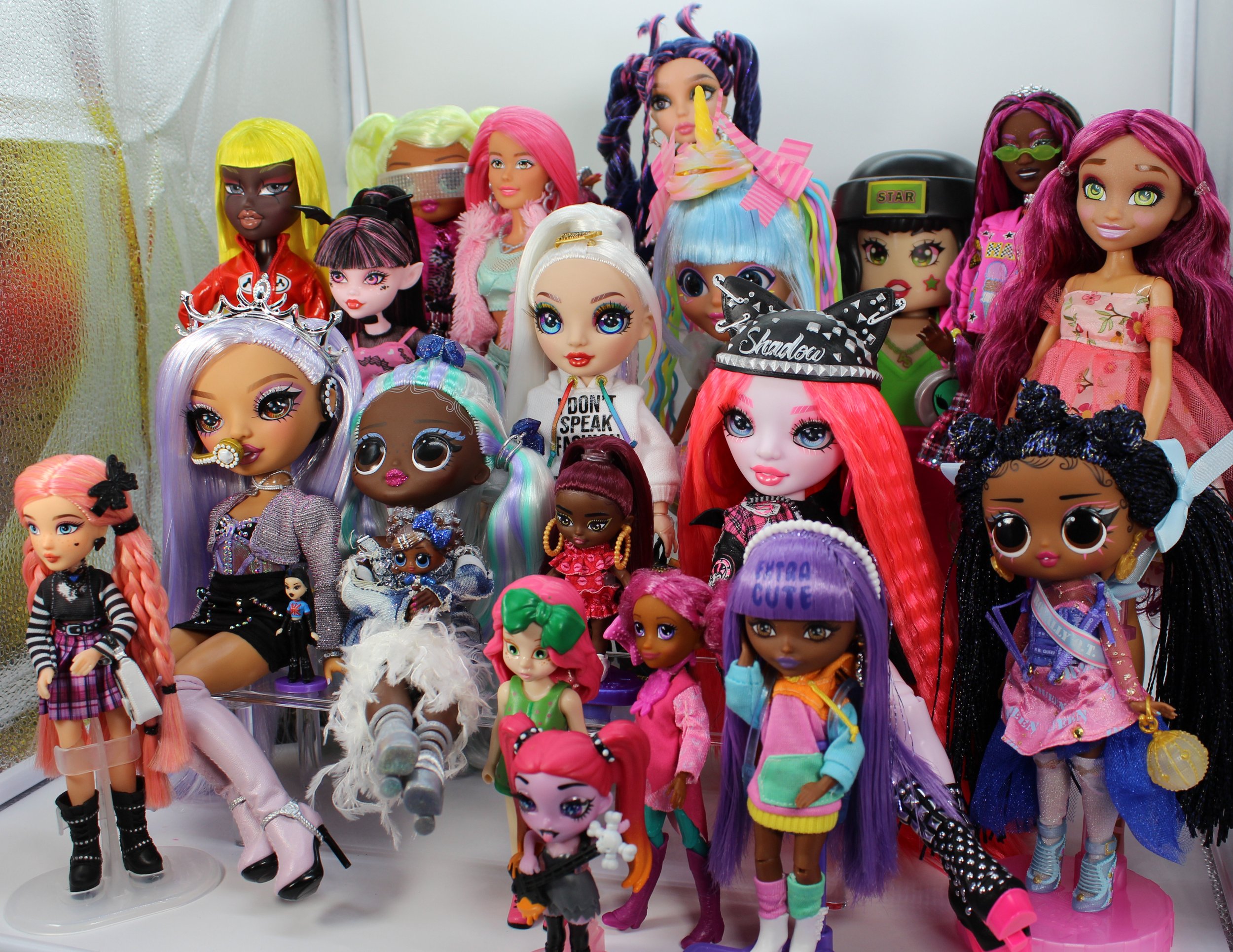 Think I might be obsessed with lol omg fierce dolls now, the