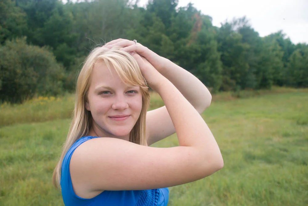 Medford, Wisconsin outdoor senior pictures