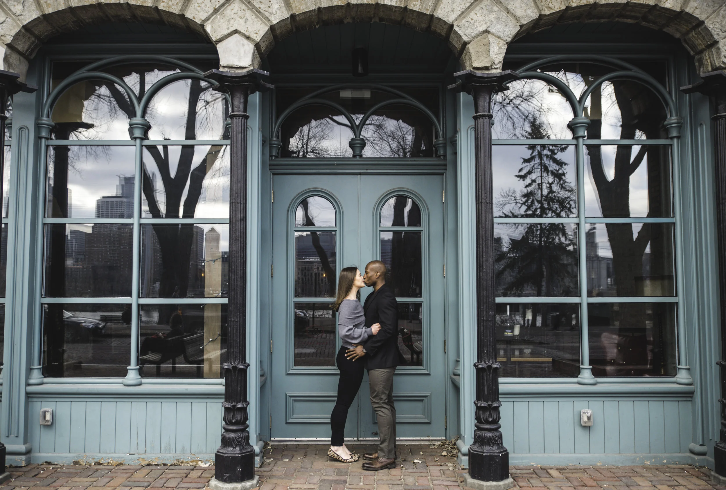 St. Anthony Main spring engagement