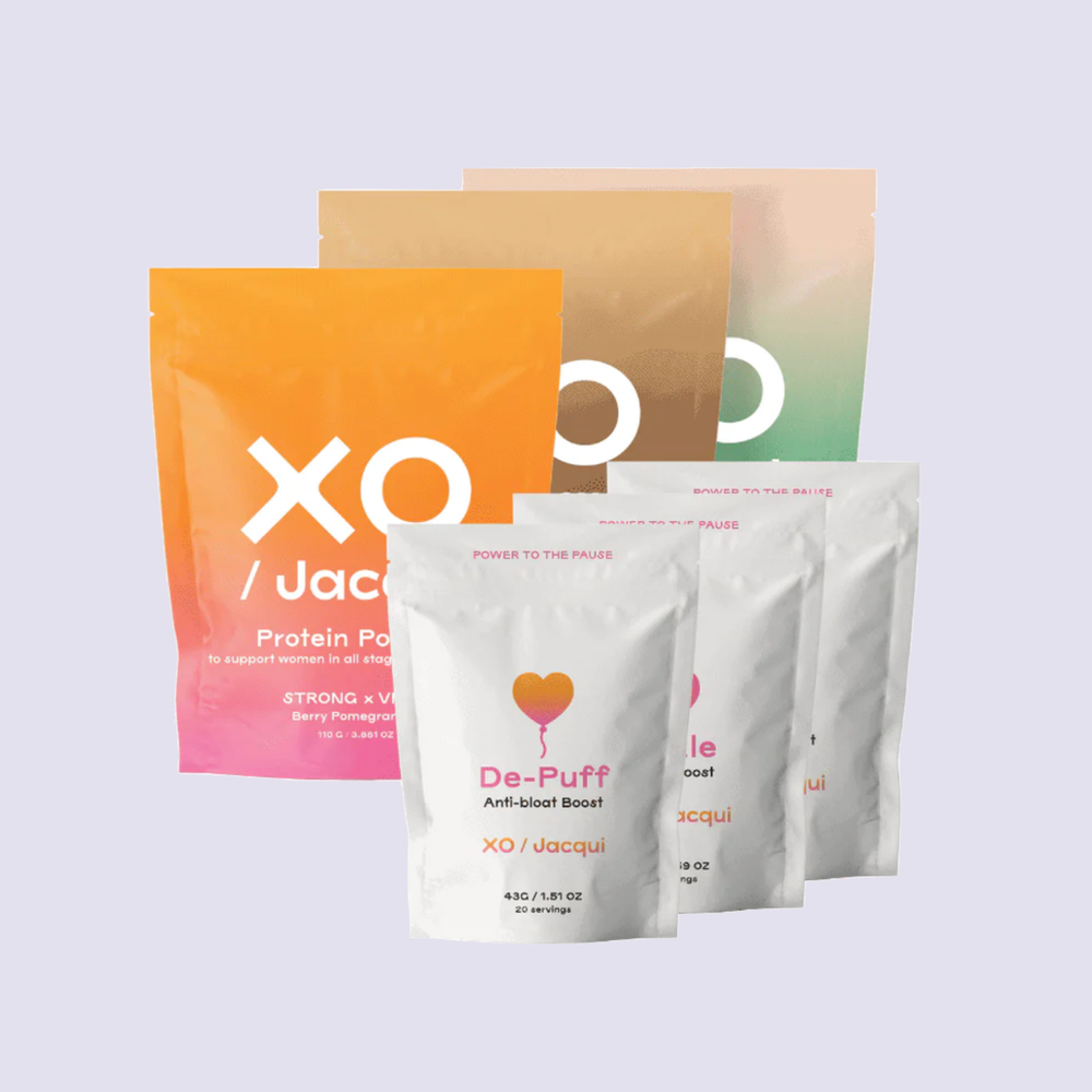 Xo/ Jaqui: menopause relief starter pack