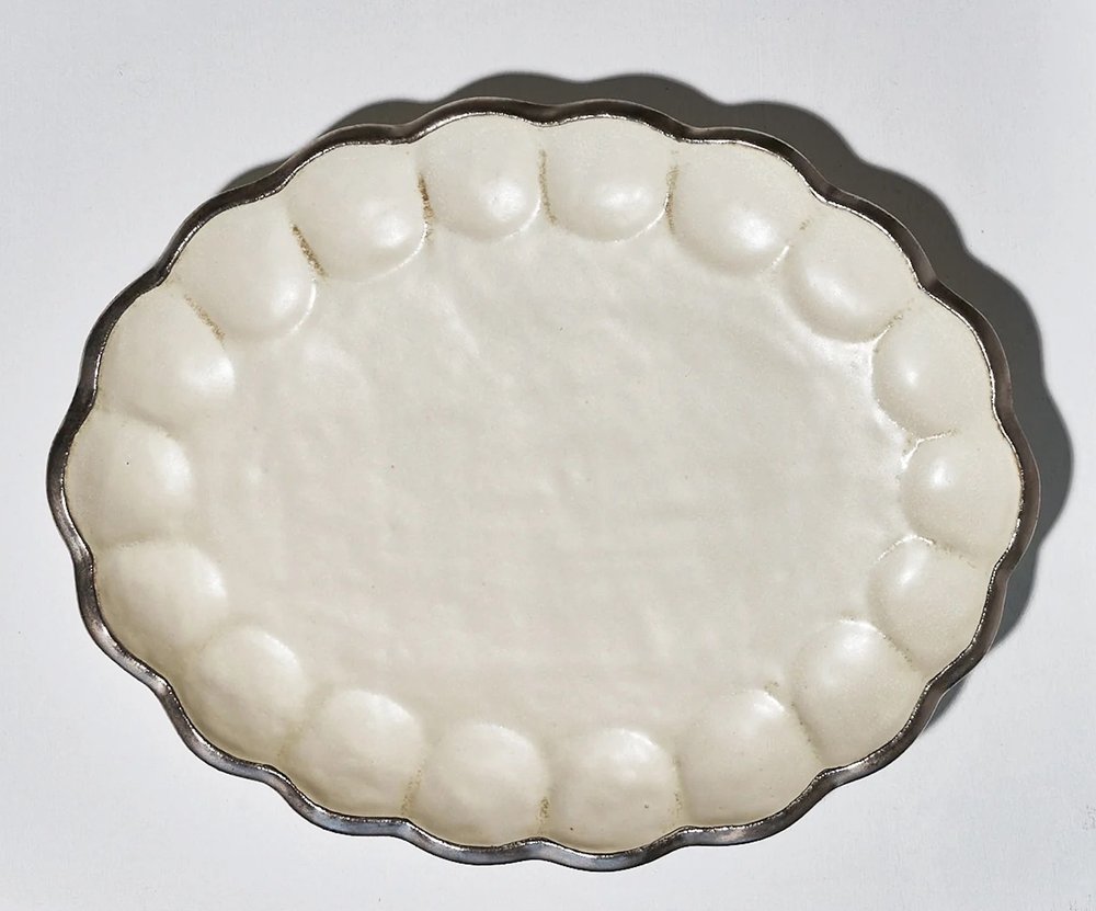 Oval Serving Dish, $180