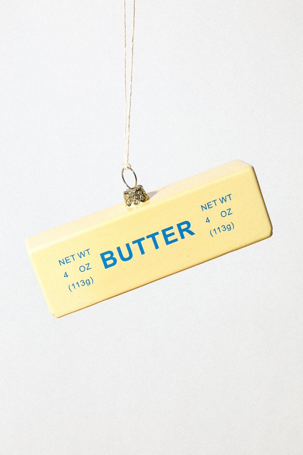 Butter Ornament, $15