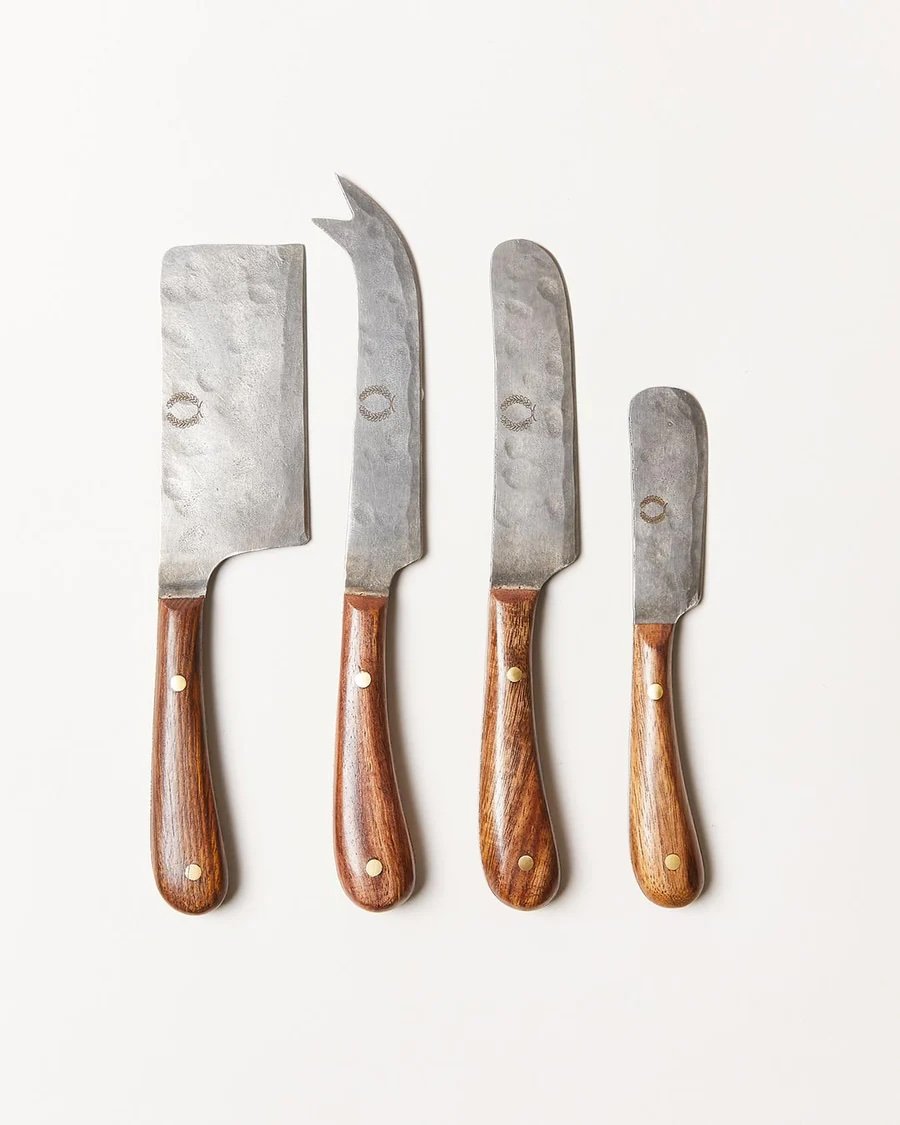 Artisan Cheese Knives, $125