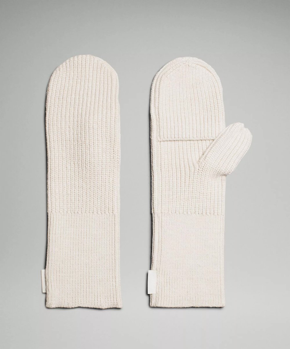 Wool Blend Mittens, $29