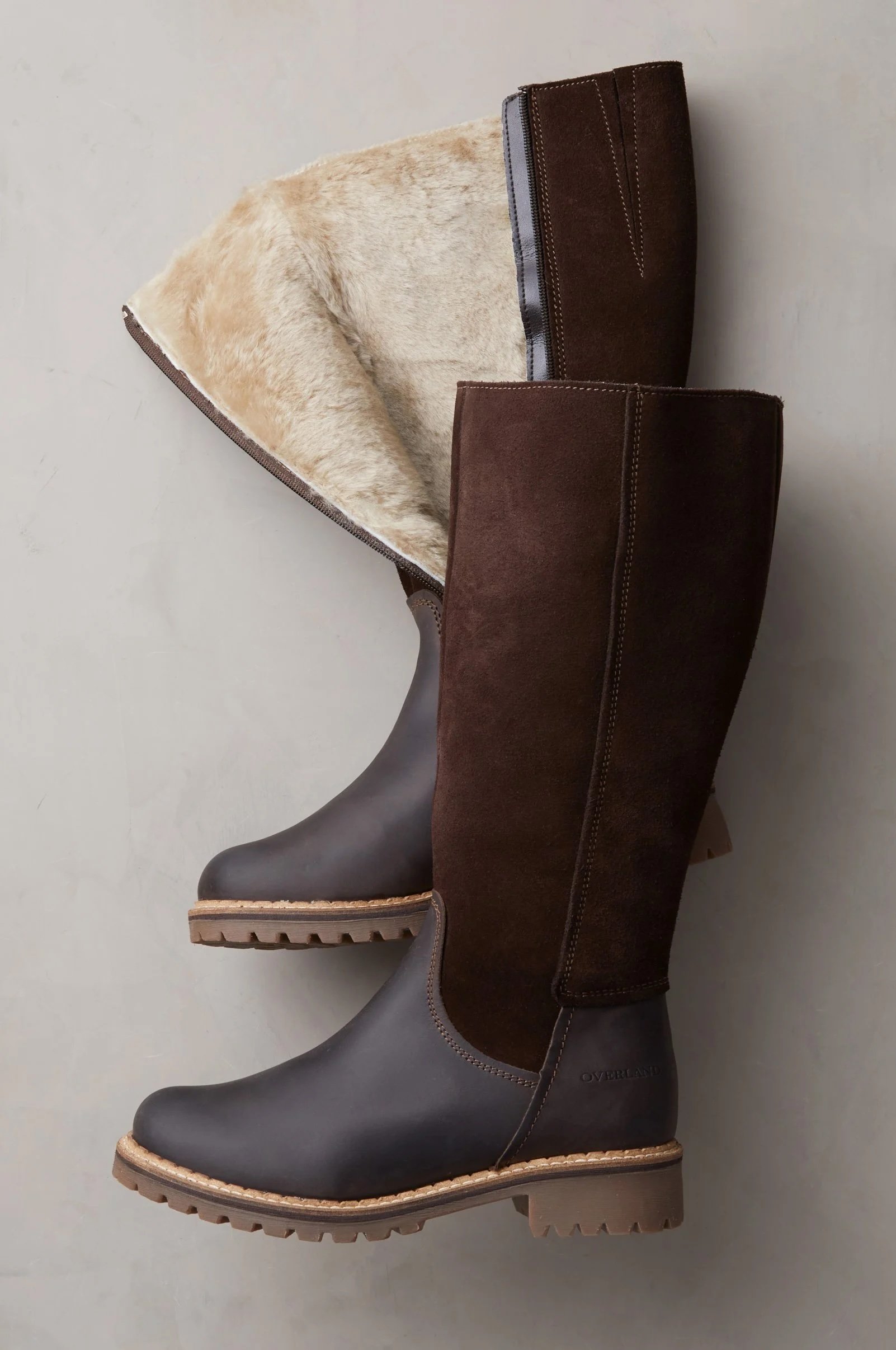 Shearling-Lined Leather Boots, $230+