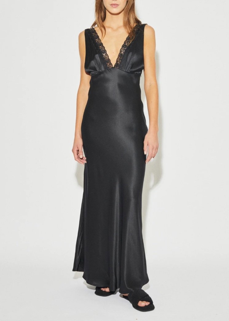 Silk Maxi Dress, $330