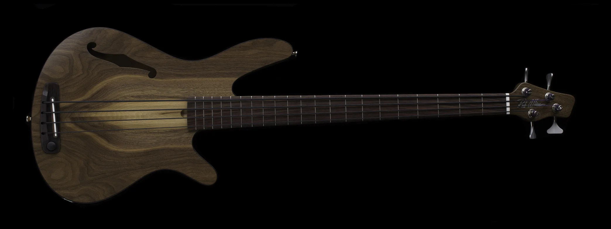 Mb-2 Fretted Walnut Bass #1391