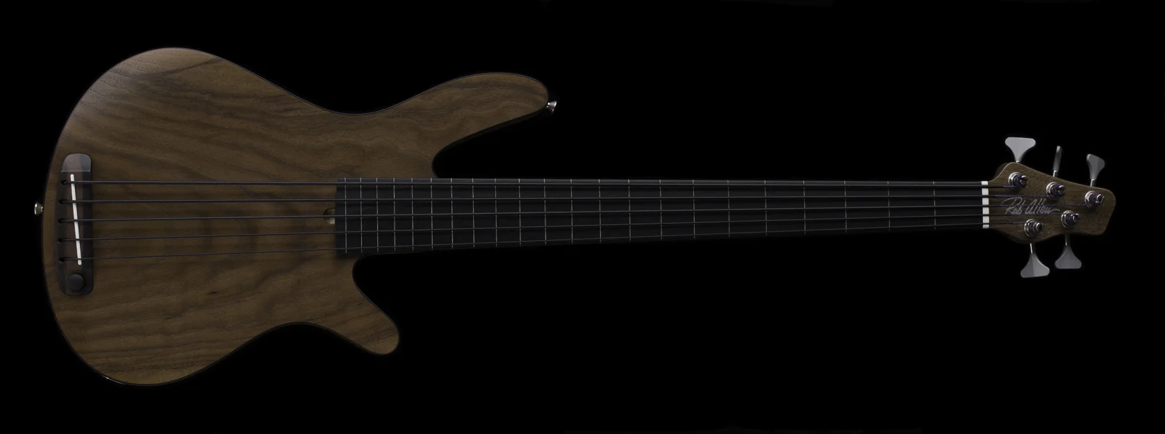 Mb-2 Walnut 5 String Fretless Bass #1399