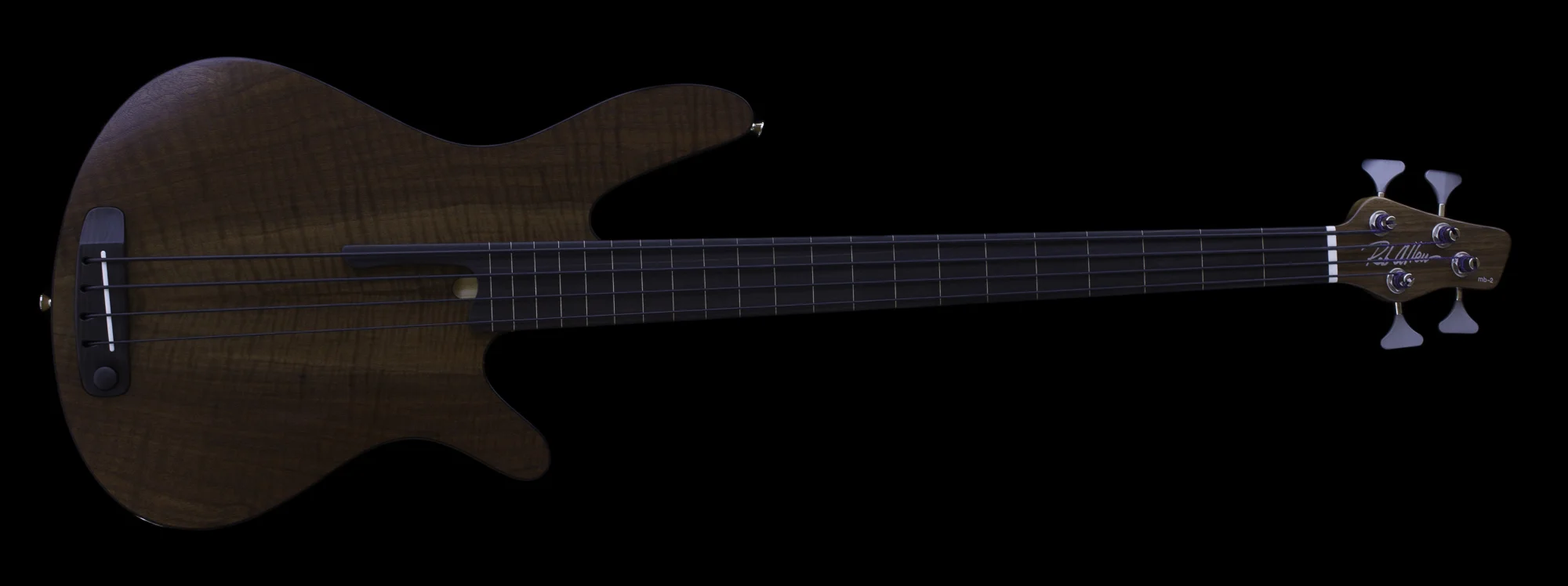 Mb-2 Walnut Fretless Bass # 1403