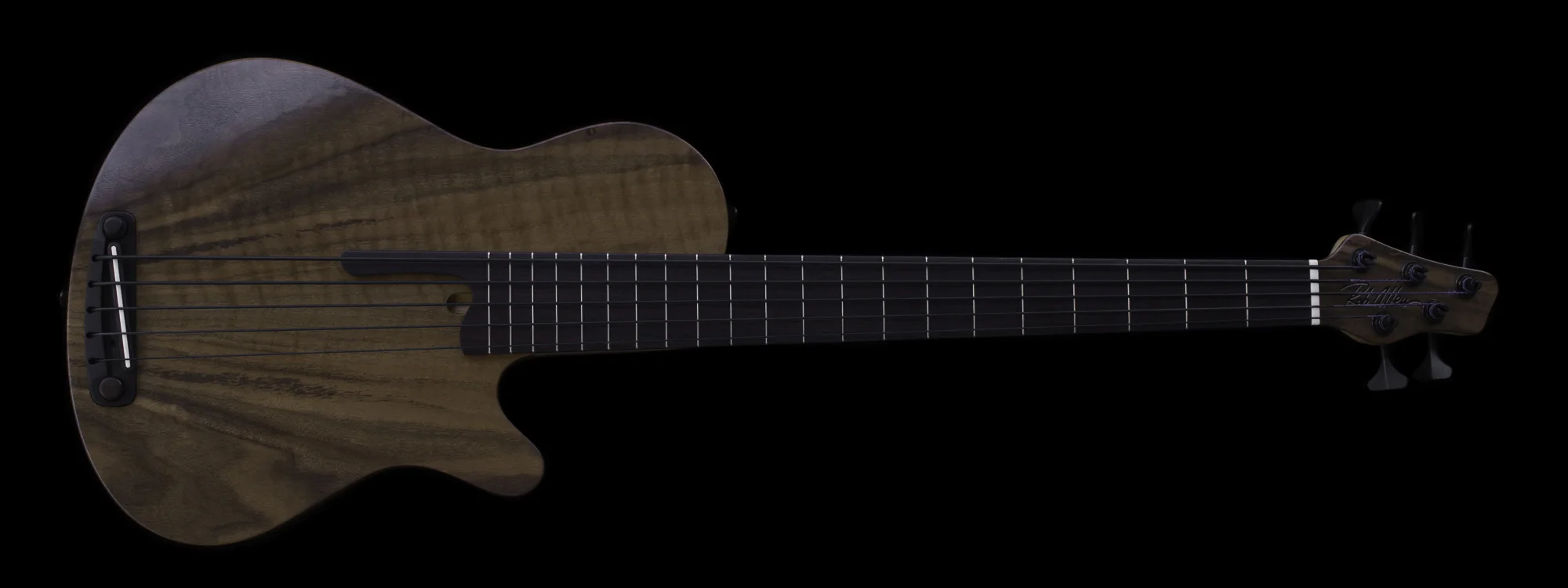 Deep 5 Walnut, Fretted High C #1409