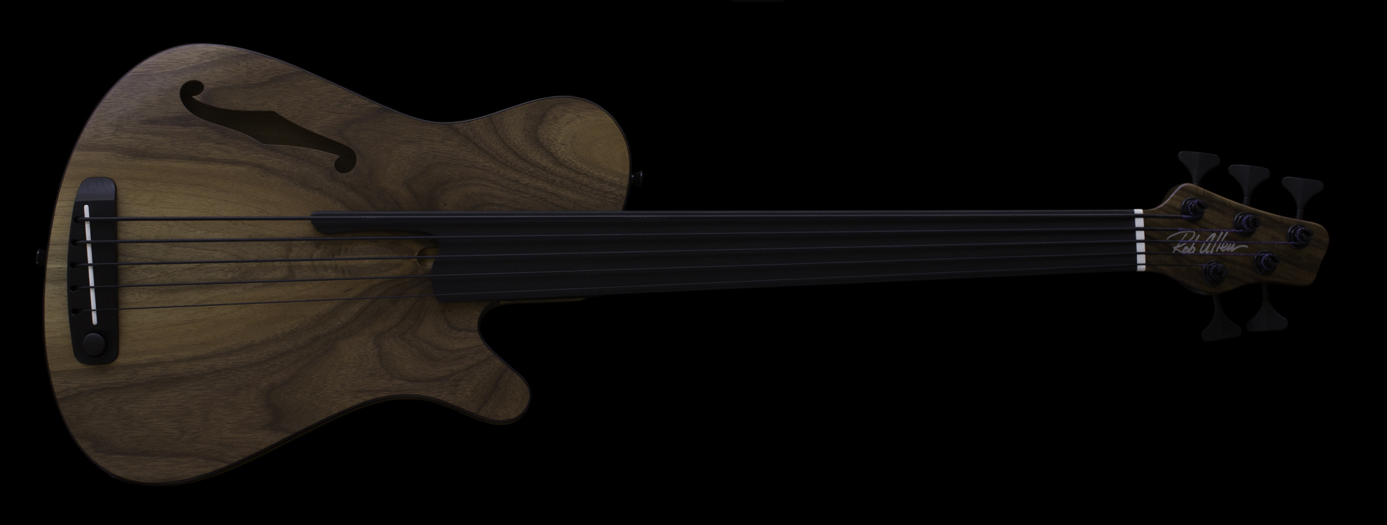 Mouse 30-5 Walnut Fretless Bass# 1423