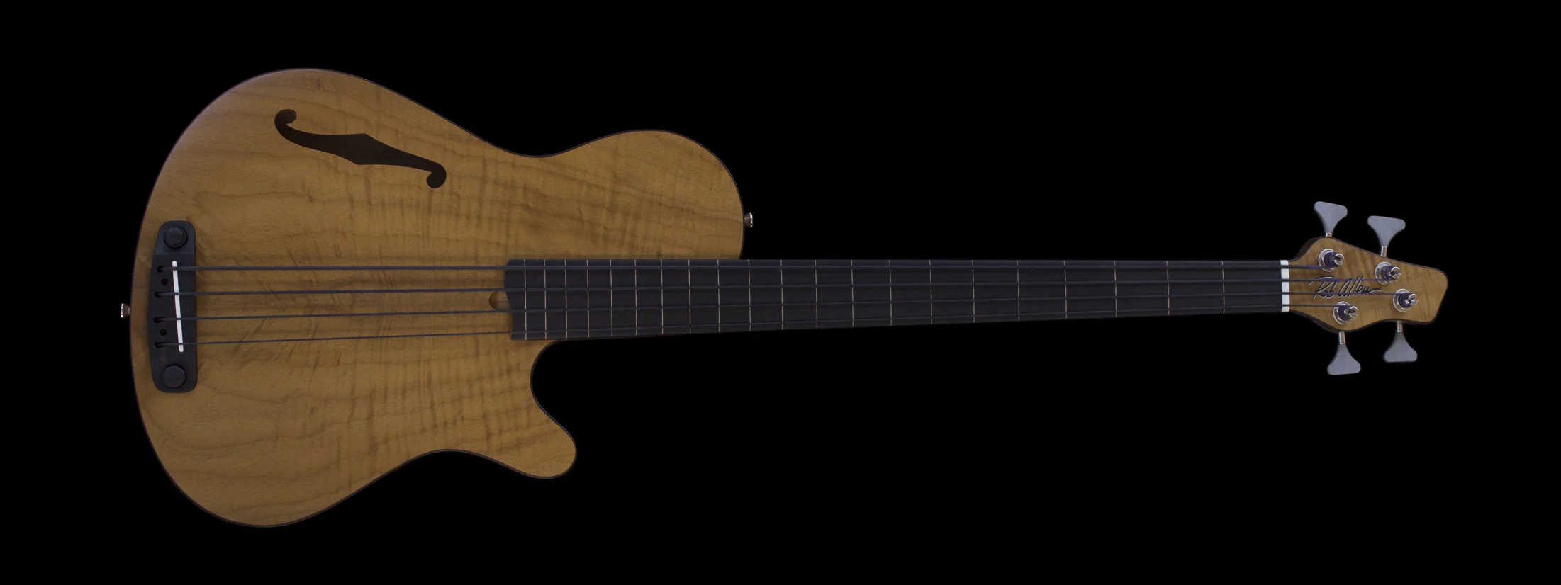 Deep 4 Myrtle Fretless Bass #1414