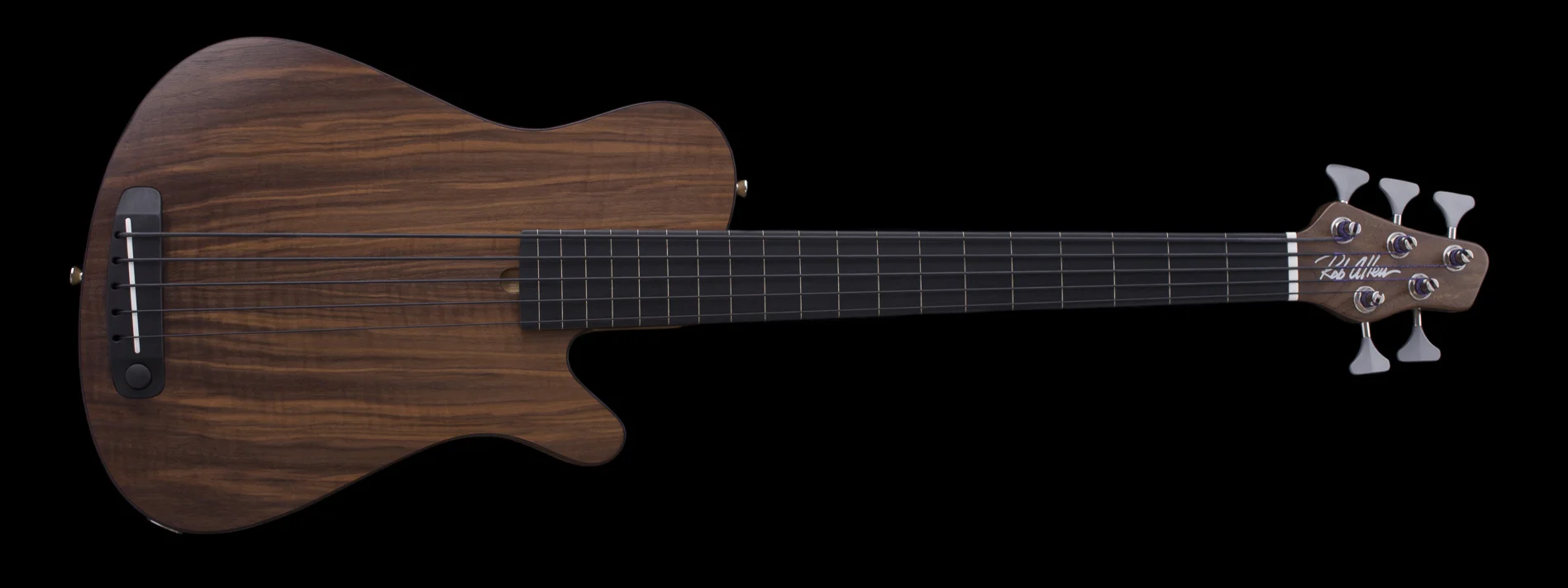 Mouse 30 Walnut 5 string Fretless Bass #1432