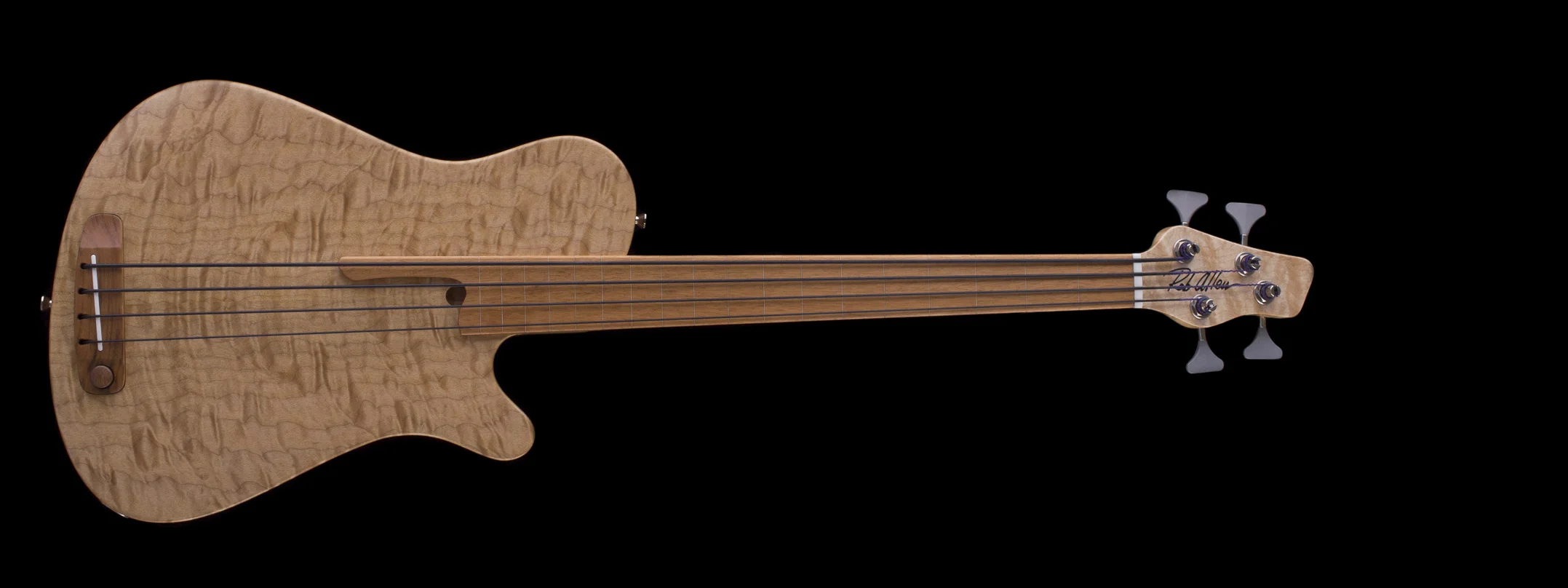 Mouse 30 Maple Short Scale Fretless Bass #1439