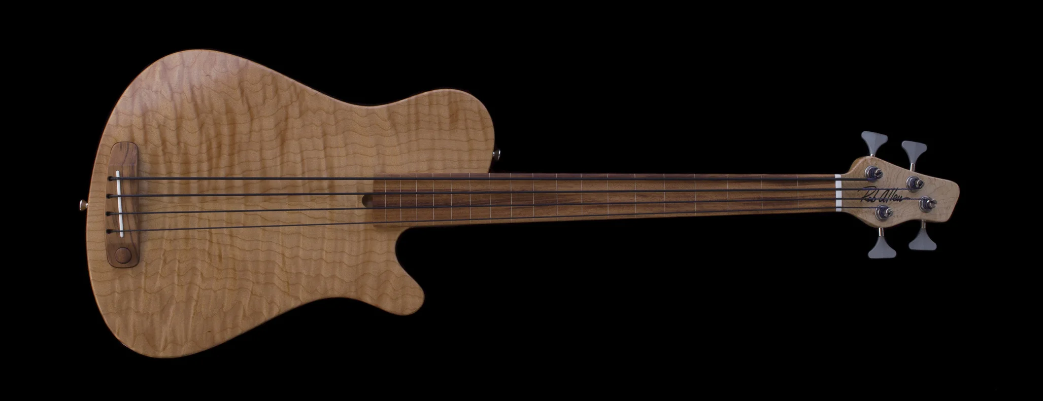 Mouse 30 Maple Fretless Short Scale Bass #1452