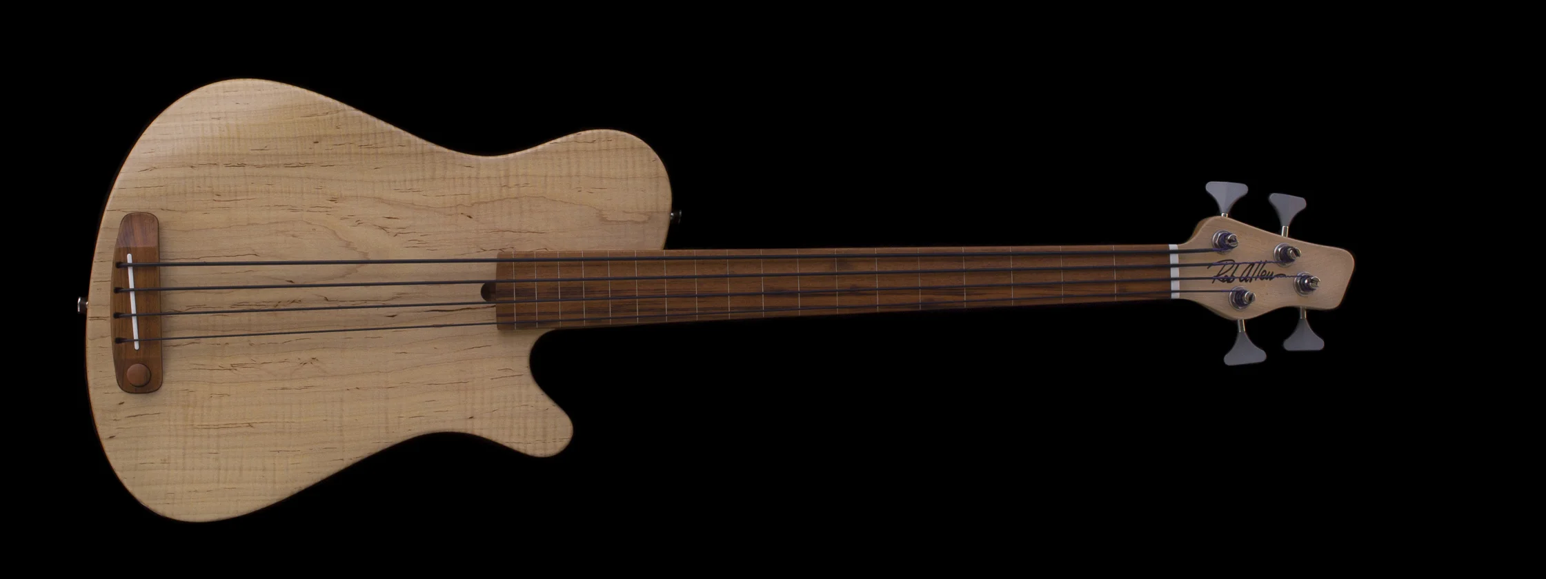 Mouse 30 Maple Fretless Shor Scale Bass #1456