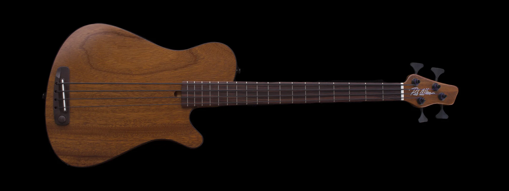 Mouse 30 Mahogany Fretted Short Scale Bass #1459
