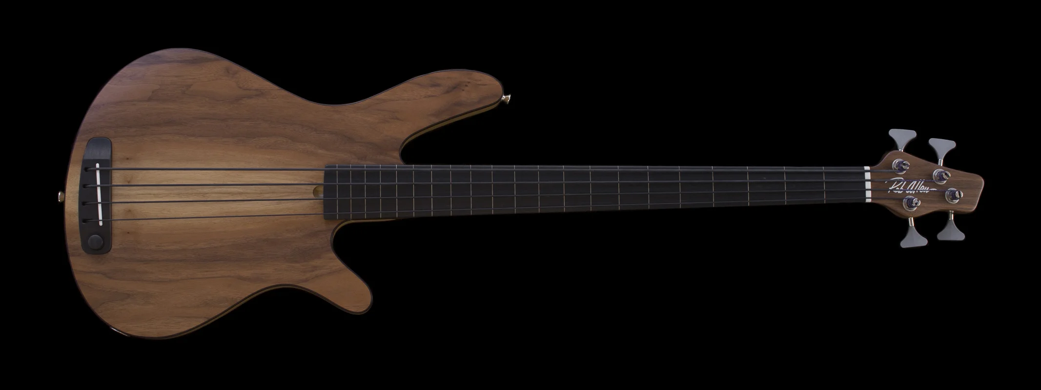 Mb-2 Walnut 4 String Fretless Bass #1462