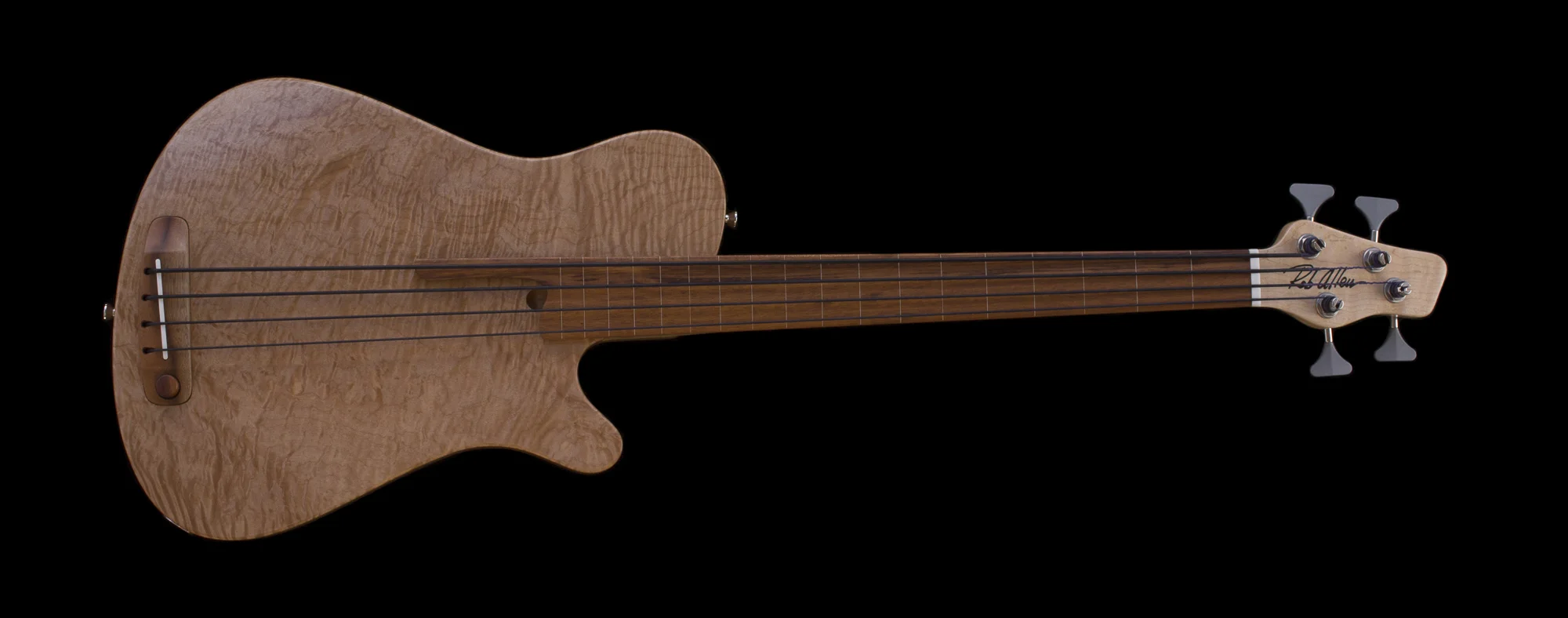 Mouse 30 Maple Fretless Short Scale Bass#1470