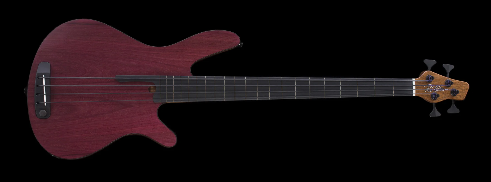 Mb-2 Purple Heart Fretless Bass #1475